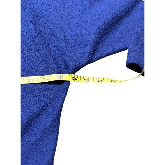 Vintage 90s Nike blue pullover fleece with buttons size Xl see measurements - Picture 6 of 7